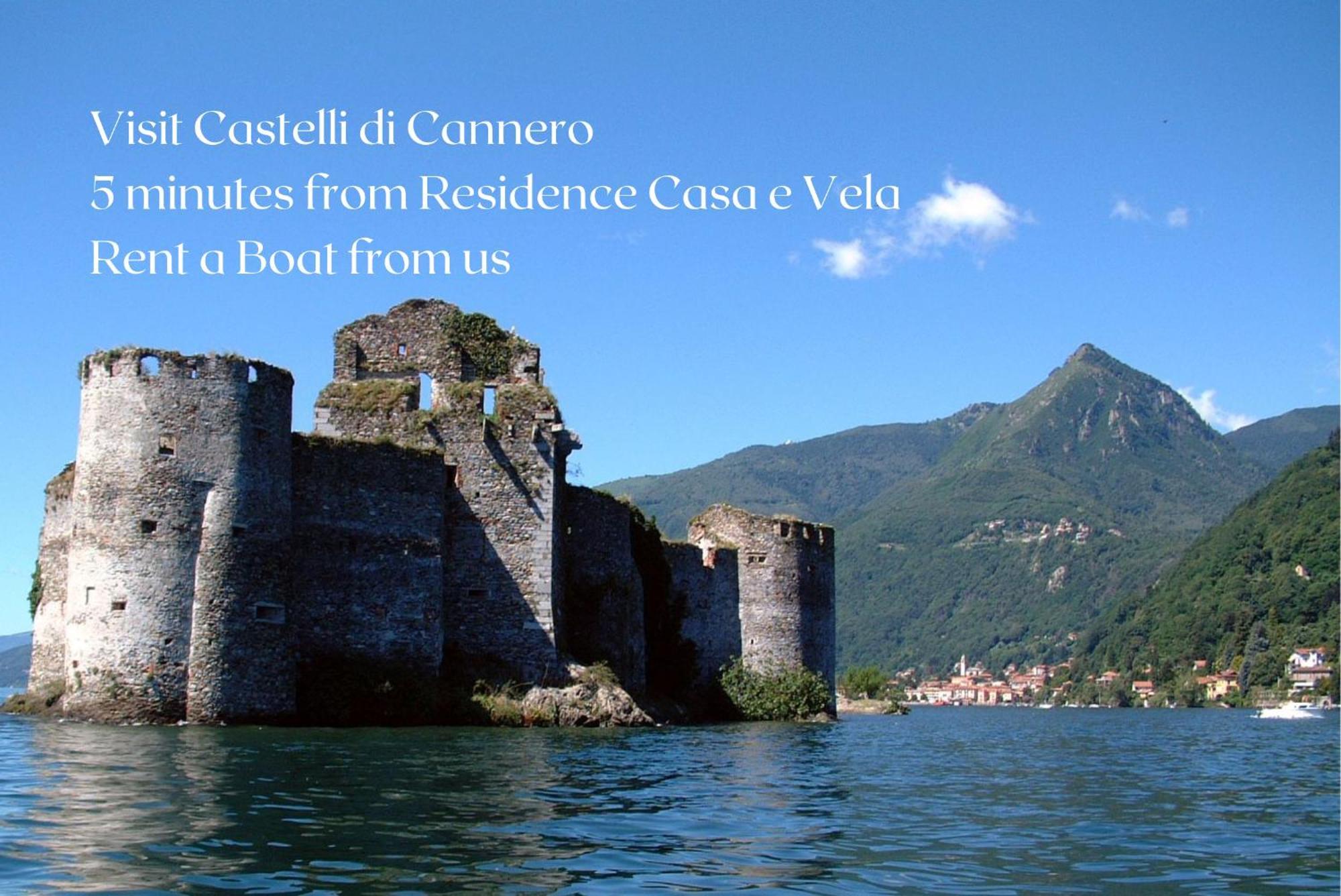 Residence Casa E Vela Oggebio Kültér fotó